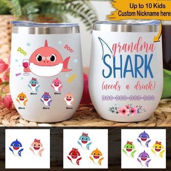Grandparent Wine Mug Custom - Gift for Grandparents - Thegiftio UK