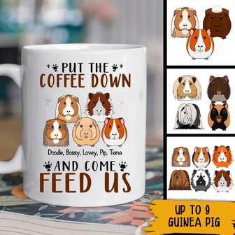 Put The Coffee Down Custom Mug - Gift for Guinea Pig Lovers - Thegiftio UK