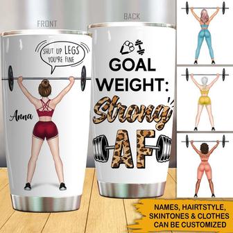 Shut Up Legs You Are Fine Custom Tumbler - Gym Lover Gift - Thegiftio UK