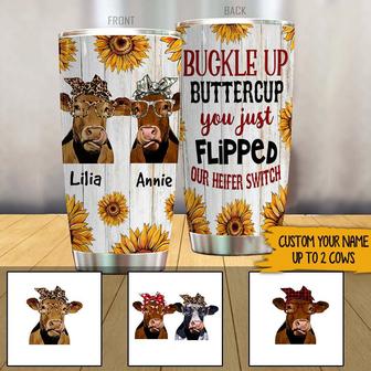 U Just Flipped Our Heifer Switch Custom Tumbler - Thegiftio UK