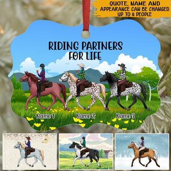 Thank God For Horses Custom Ornament - Gift for Horse Lovers - Thegiftio UK
