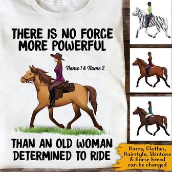 There Is No Force More Powerful Custom T Shirt - Thegiftio UK