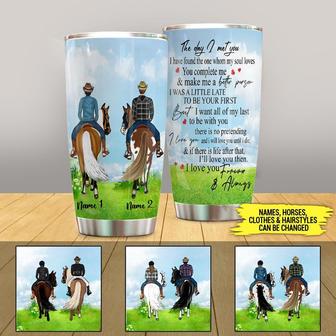 The Day I Met You Personalized Tumbler - Gift for Her - Thegiftio UK