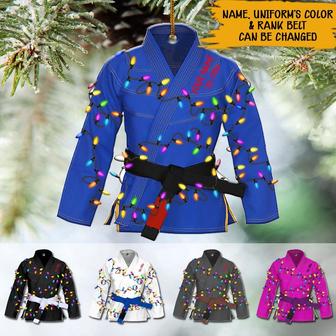 Jiu Jitsu Uniform Personalized Ornament - Christmas Gift - Thegiftio UK