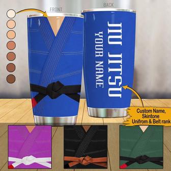 Jiu Jitsu Personalized Tumbler - Gift for Jiu Jitsu Lovers - Thegiftio UK