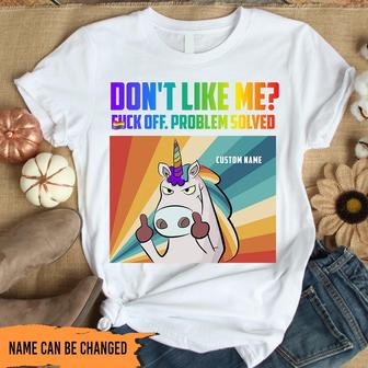 Savage Don't Like Me Custom T-Shirt - Gift for LGBT - Thegiftio UK