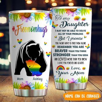 I Promise You Won't Have To Face Them Alone Custom Tumbler - Thegiftio UK