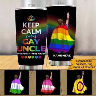 I'm The Gay Uncle Custom Tumbler - Father's Day Gift - Thegiftio UK