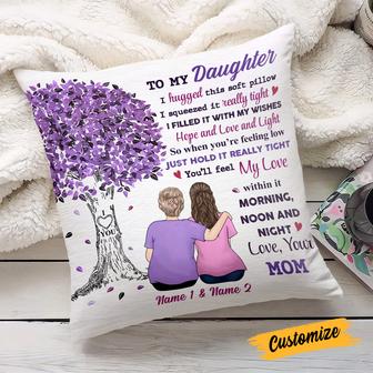 Personalized Pillow for Grandma and Granddaughter - Thegiftio UK