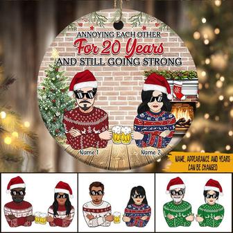 Annoying Each Other Personalized Ornament - Christmas Gift - Thegiftio UK