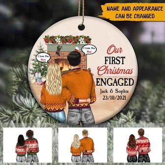 Married Christmas Personalized Ornament - Christmas Gift - Thegiftio UK