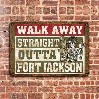 Veteran Custom Metal Sign - Personalized Gift for Veterans - Thegiftio UK