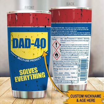 Mechanic Father's Day Custom Tumbler - Gift for Dad - Thegiftio UK