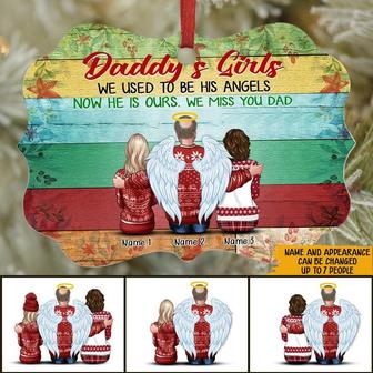We Used To Be His Angel Personalized Ornament - Gift for Dad - Thegiftio UK