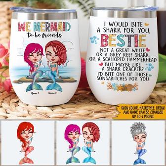 I Love You To The Ocean Personalized Wine Tumbler - Gift - Thegiftio UK