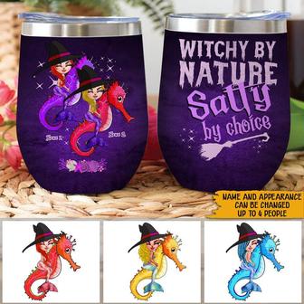 Mermaid Custom Wine Tumbler - Gift for Wine Lovers - Thegiftio UK