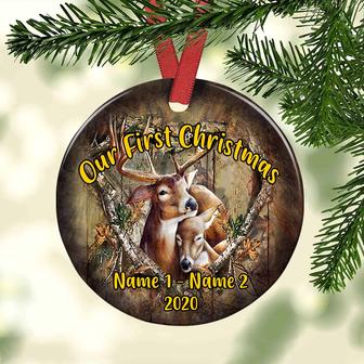 Personalized Hunting Our First Christmas Ornament - Thegiftio UK