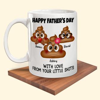 Father's Day Custom Mug From Your Little Shit - Gift - Thegiftio UK