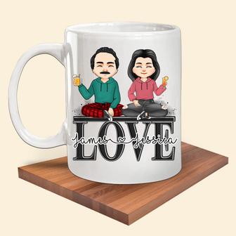 Couple Custom Mug - Gift for Coffee Lovers and Couples - Thegiftio UK