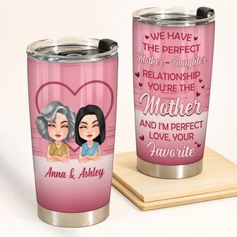 Mother Daughter Relationship Personalized Tumbler - Gift - Thegiftio UK