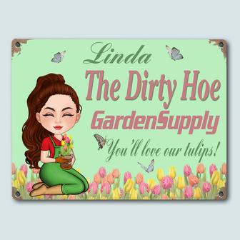 Garden Custom Metal Sign - Gift for Garden Lovers - Thegiftio UK