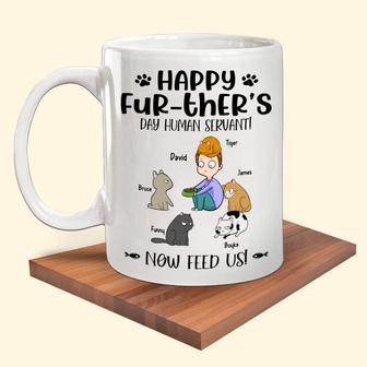 Cat Dad Custom Mug - Personalized Gift for Cat Lovers - Thegiftio UK