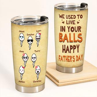 Funny Father's Day Custom Tumbler - Unique Gift for Dad - Thegiftio UK