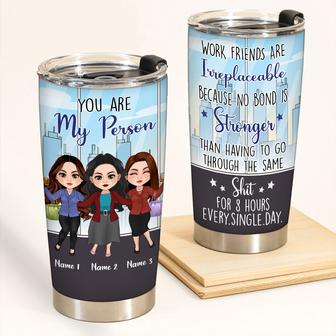 Work Friends Are Irreplaceable Custom Tumbler - Thegiftio UK