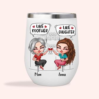 Mom Wine Tumbler Custom Gift - Perfect for Birthday Gift - Thegiftio UK
