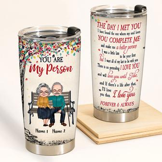 You Are My Person Personalized Tumbler - Gift for Couples - Thegiftio UK