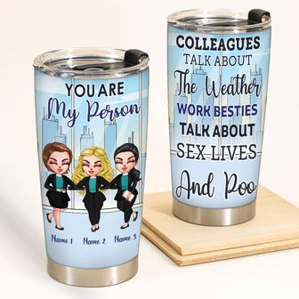 You Are My Person Custom Tumbler - Gift for Coworker - Thegiftio UK