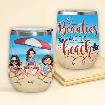 Bestie 2 Personalized Wine Tumbler - Gift for Best Friends - Thegiftio UK