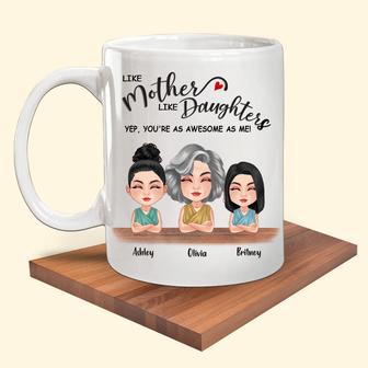 Like Mother Like Daughter Custom Mug - Mother's Day Gift - Thegiftio UK