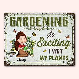 Gardening Custom Metal Sign - Gift for Gardeners - Thegiftio UK