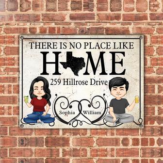 Married Couple Personalized Metal Sign - Gift for Couples - Thegiftio UK
