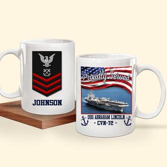 Navy Veteran Personalized Mug - Gift for Coffee Lovers - Thegiftio UK