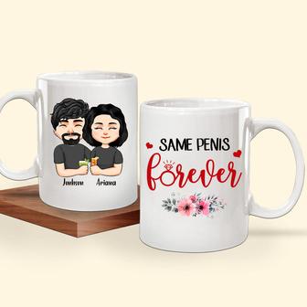 Funny Anniversary Same Pen Forever Custom Mug - Gift - Thegiftio UK
