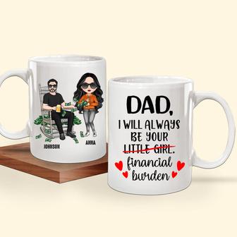 Funny Custom Mug - Personalized Gift for Dad's Day - Thegiftio UK