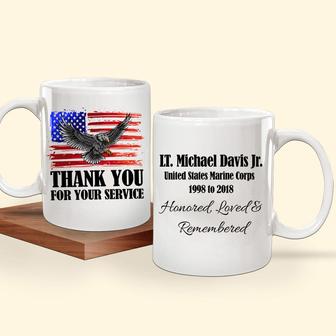 Veteran Custom Mug - Gift for Coffee Lovers - Thegiftio UK