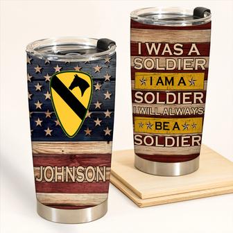 Army Veteran Personalized Tumbler - Gift for Veterans - Thegiftio UK