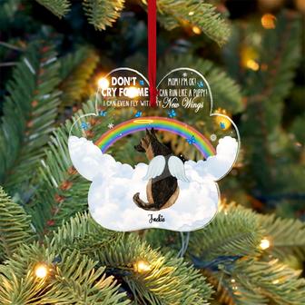 Don't Cry For Me Mom I'm Ok Custom Ornament - Memorial Gift - Thegiftio UK