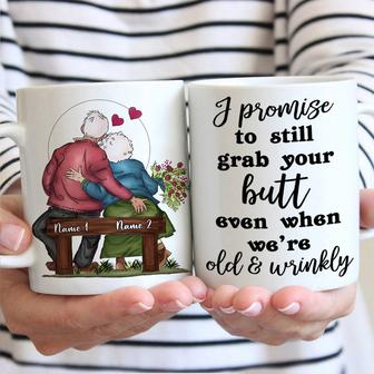 I Promise To Still Grab Your Butt Custom Mug - Gift for Her - Thegiftio UK