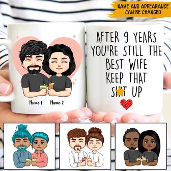 You're Still The Best Wife Custom Mug - Gift for Her - Thegiftio UK