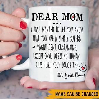 Mom Mug Just Like Your Daughter Personalized Mug - Thegiftio UK