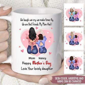 Mom We Are Best Friends Personalized Mug - Mother's Day Gift - Thegiftio UK