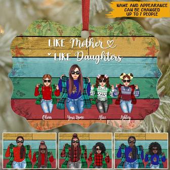 Like Mother Like Daughters Custom Ornament - Christmas Gift - Thegiftio UK