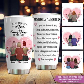 The Love Between Mother And Daughter Is Forever Custom - Thegiftio UK