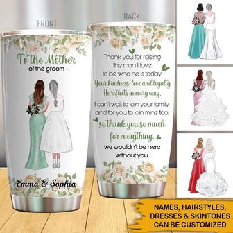 Mother Of The Groom Custom Tumbler - Gift For Bride - Thegiftio UK