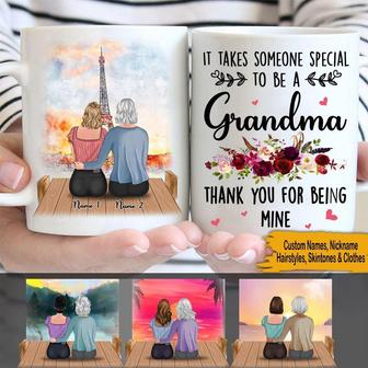 It Takes Someone Special To Be A Grandma Personalized Mug - Thegiftio UK