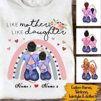 Like Mother Like Daughter Custom T Shirt - Mother's Day Gift - Thegiftio UK